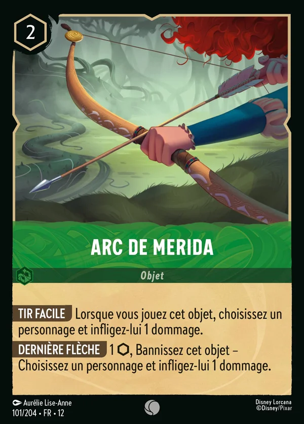 Arc de Merida — Disney Lorcana Objet card from Wilds Unknown