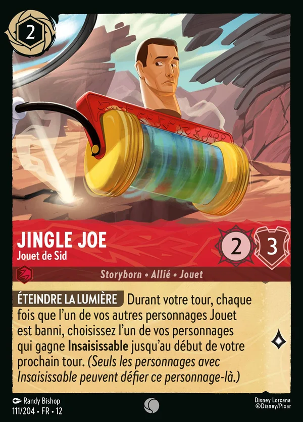 Jingle Joe - Jouet de Sid — Disney Lorcana Personnage card from Wilds Unknown