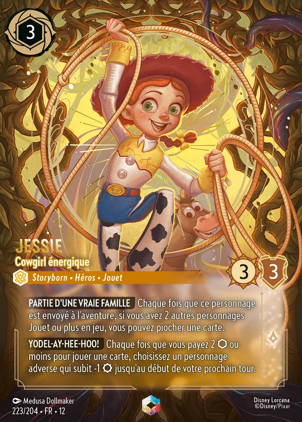 Jessie - Cowgirl énergique — Disney Lorcana Personnage card from Wilds Unknown