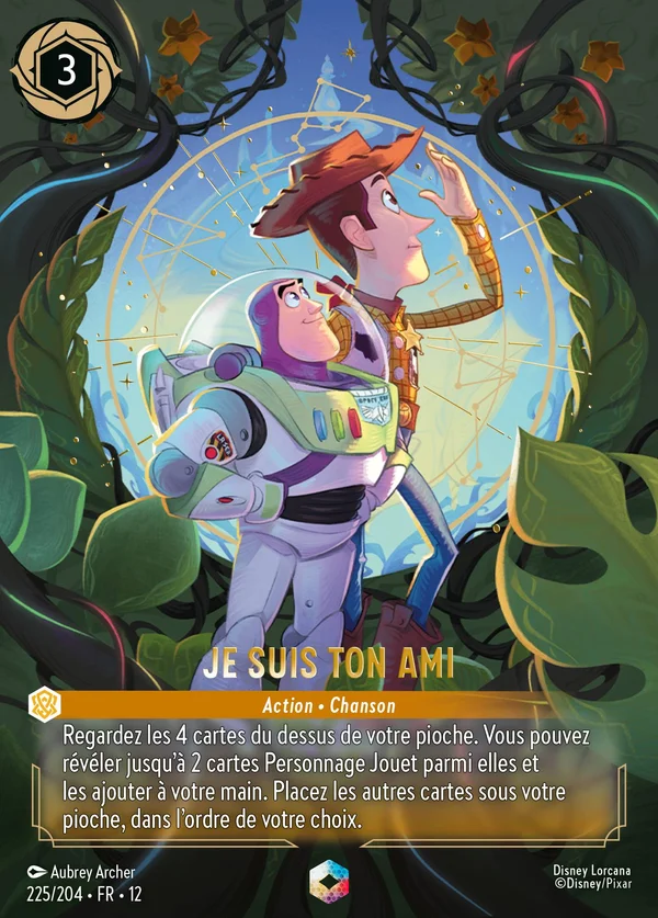 Je suis ton ami — Disney Lorcana Action card from Wilds Unknown