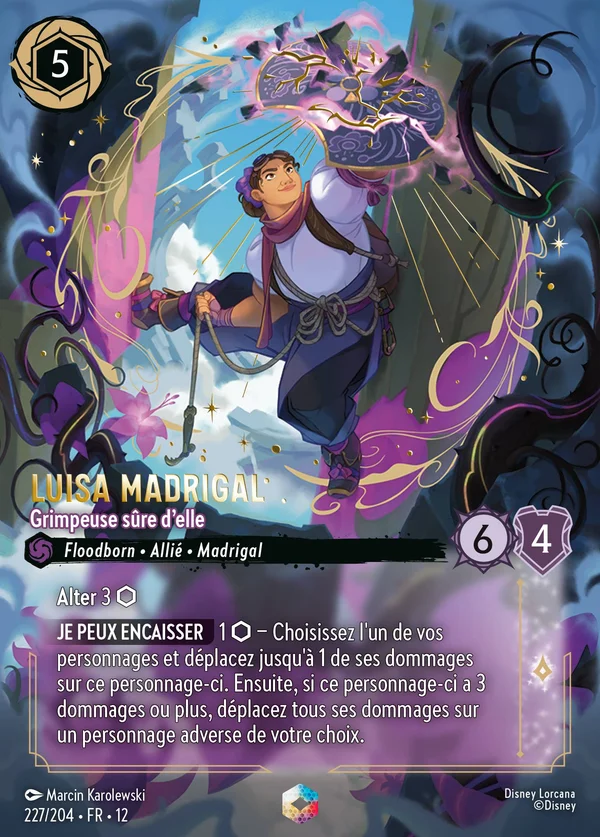 Luisa Madrigal - Grimpeuse sûre d'elle — Disney Lorcana Personnage card from Wilds Unknown