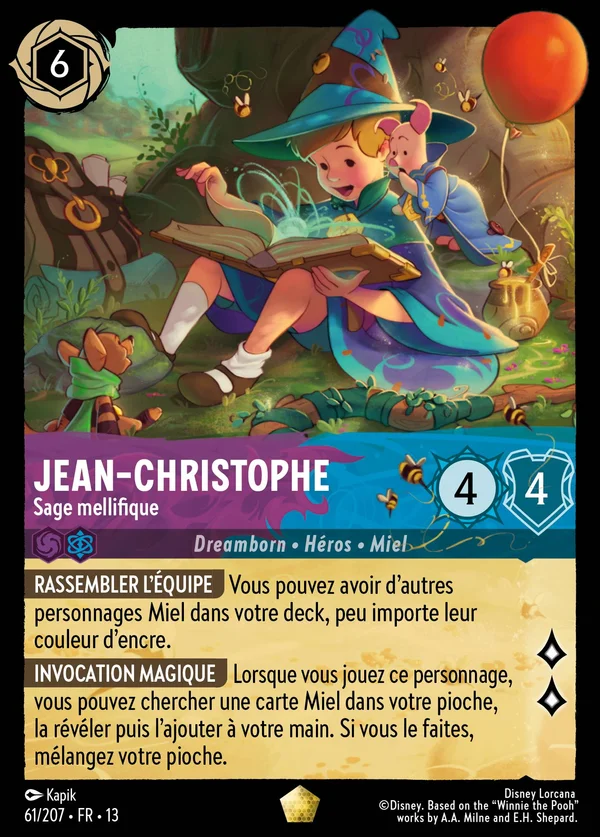 Jean-Christophe - Sage mellifique — Disney Lorcana Personnage card from Attack of the Vine!