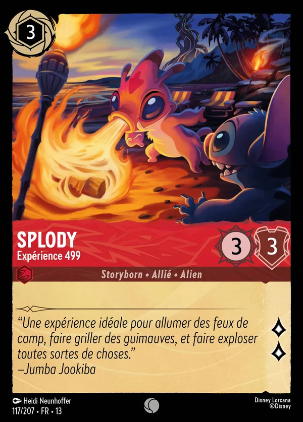 Splody - Expérience 499 — Disney Lorcana Personnage card from Attack of the Vine!
