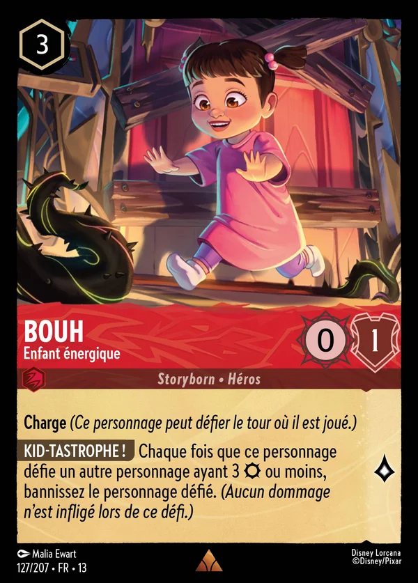 Bouh - Enfant énergique — Disney Lorcana Personnage card from Attack of the Vine!