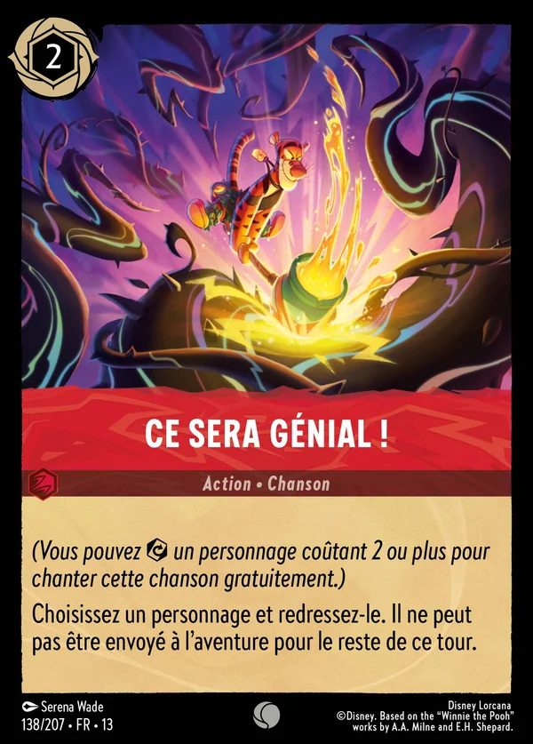 Ce sera génial ! — Disney Lorcana Action card from Attack of the Vine!