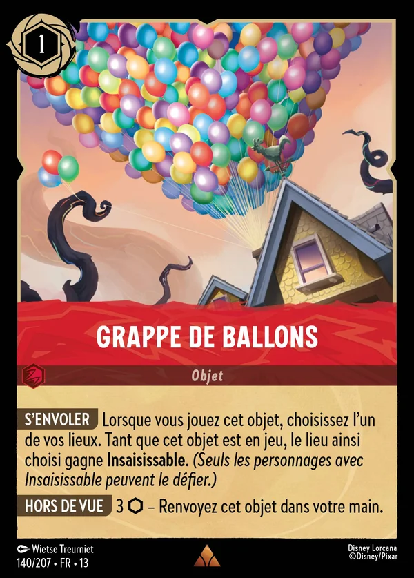 Grappe de ballons — Disney Lorcana Objet card from Attack of the Vine!