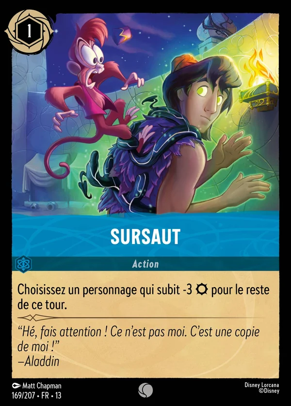 Sursaut — Disney Lorcana Action card from Attack of the Vine!