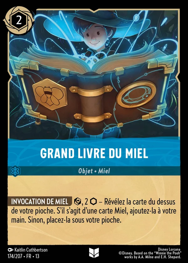 Grand livre du miel — Disney Lorcana Objet card from Attack of the Vine!
