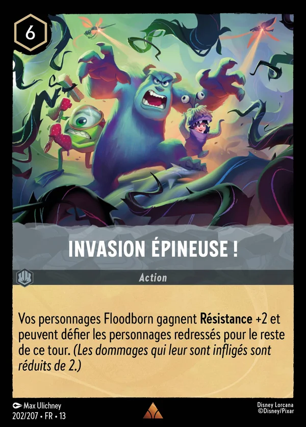 Invasion épineuse ! — Disney Lorcana Action card from Attack of the Vine!
