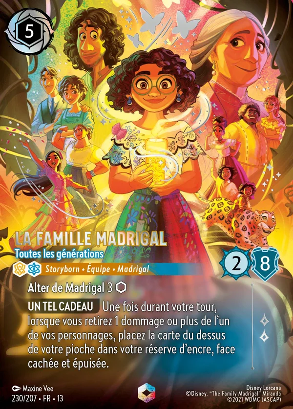 La famille Madrigal - Toutes les générations — Disney Lorcana Personnage card from Attack of the Vine!
