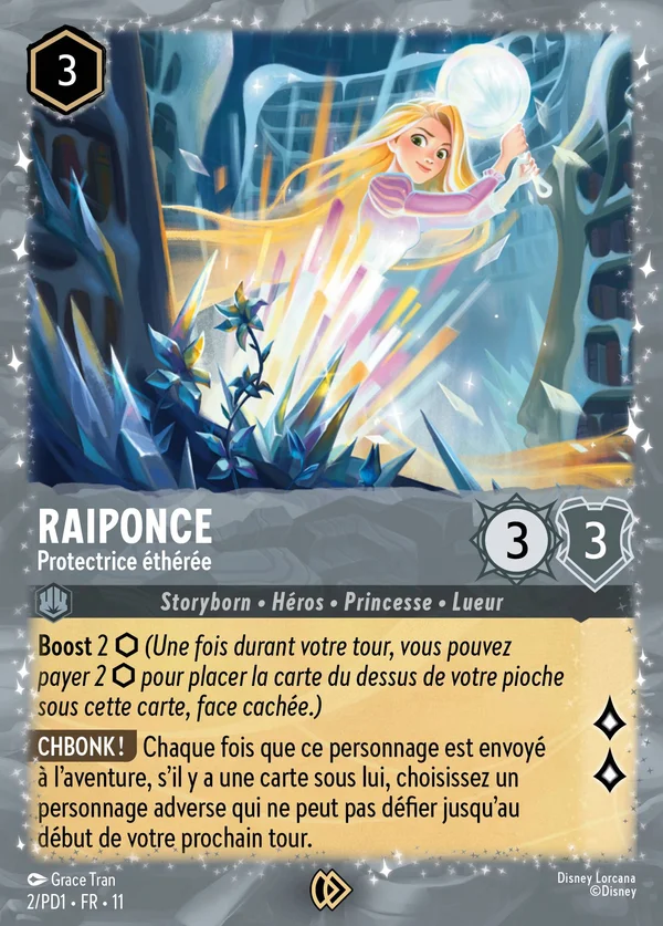 Raiponce - Protectrice éthérée — Disney Lorcana Personnage card from Winterspell