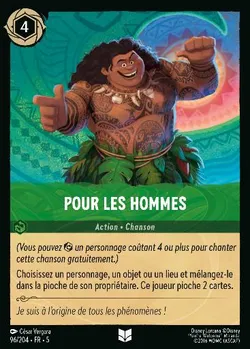 Pour les hommes