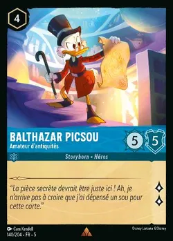 Balthazar Picsou - Amateur d'antiquités