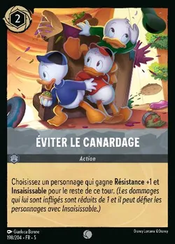 Éviter le canardage