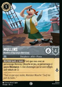 Mullins - Membre d'équipage chevronné