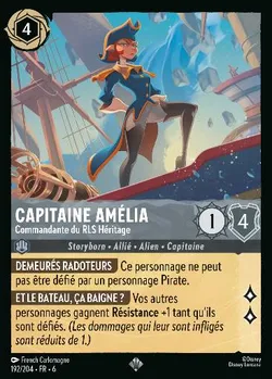 Capitaine Amélia - Commandante du RLS Héritage