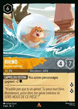 Rhino - Orateur motivant