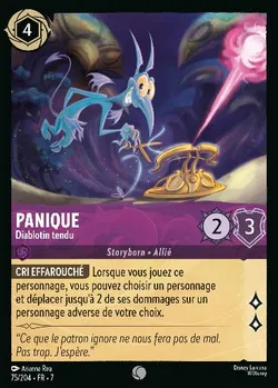 Panique - Diablotin tendu