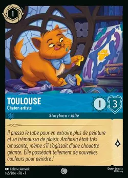 Toulouse - Chaton artiste