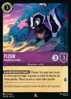 Fleur - Mouffette timide
