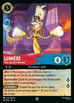 Lumière - Tout feu tout flamme