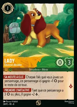 Lady - Chienne décidée
