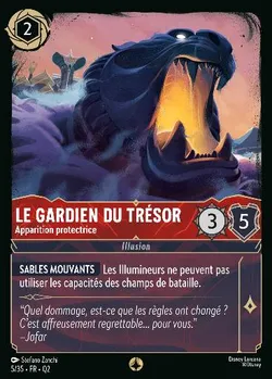 Le gardien du Trésor - Apparition protectrice