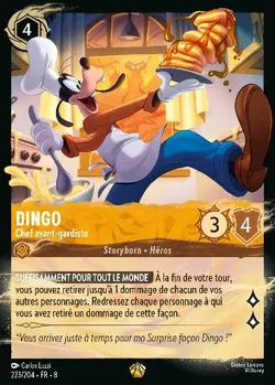 Dingo - Chef avant-gardiste
