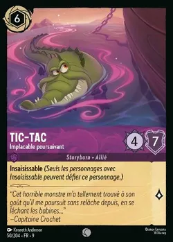 Tic-Tac - Implacable poursuivant