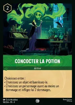 Concocter la Potion