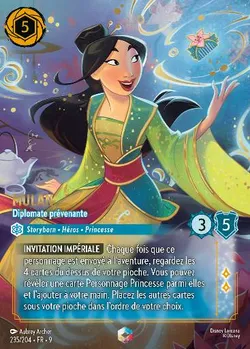 Mulan - Diplomate prévenante