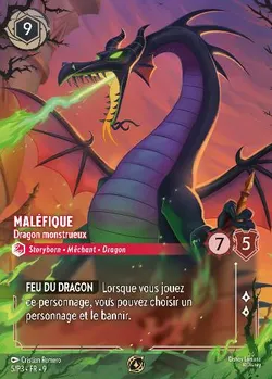 Maléfique - Dragon monstrueux