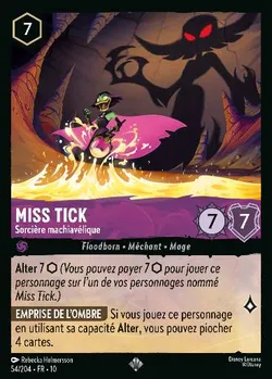 Miss Tick - Sorcière machiavélique