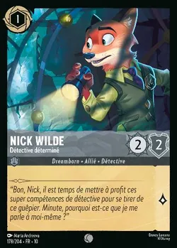 Nick Wilde - Détective déterminé