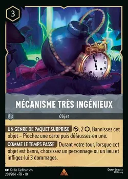 Mécanisme très ingénieux
