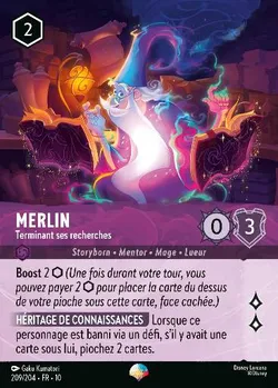Merlin - Terminant ses recherches