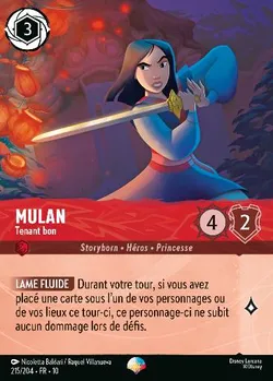 Mulan - Tenant bon