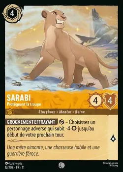 Sarabi - Protégeant la troupe