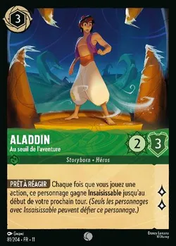 Aladdin - Au seuil de l'aventure