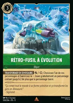 Rétro-fusil à évolution