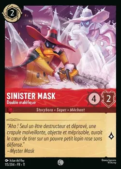Sinister Mask - Double maléfique