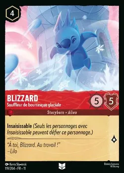 Blizzard - Souffleur de bourrasque glaciale