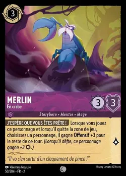 Merlin - En crabe