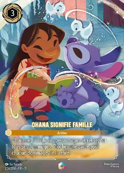 Ohana signifie famille
