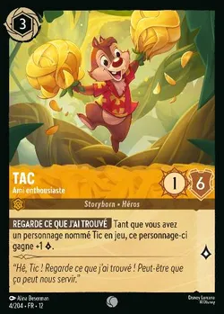 Tac - Ami enthousiaste — Amber Personnage from Wilds Unknown