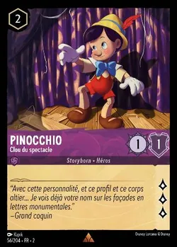 Pinocchio - Clou du spectacle