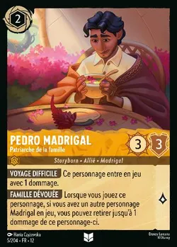 Pedro Madrigal - Patriarche de la famille — Amber Personnage from Wilds Unknown