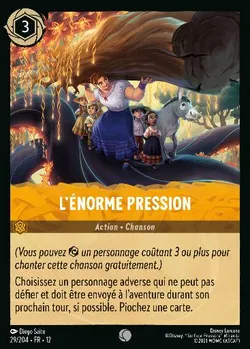 L'énorme pression