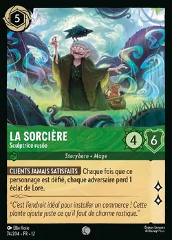 La Sorcière - Sculptrice rusée