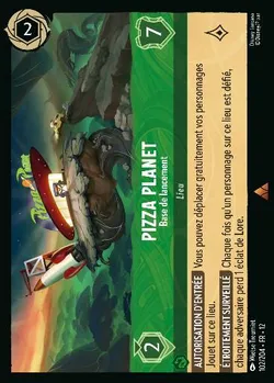 Pizza Planet - Base de lancement